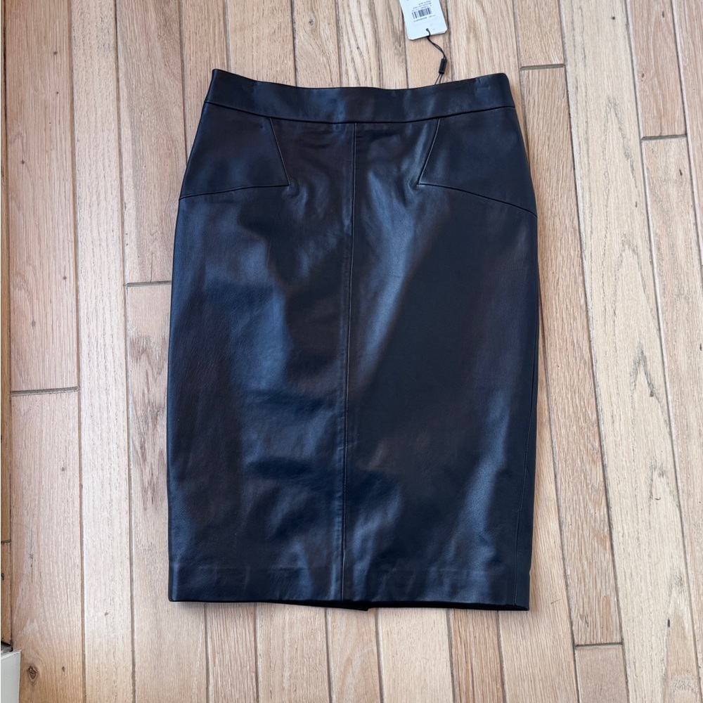 Reiss leather pencil skirt NWT Size 6